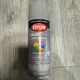 Krylon COLORmaxx 12 Ounce Classic Gray Gloss Spray Paint Fast Dry Durable Finish