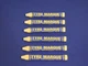 6 Markal Tyre Marque Crayons Yellow Tire Rubber Glass Metal Auto Repair 