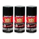 Duplicolor BUN0100 Perfect Match Automotive Paint Universal Black 8 Oz, 3-Pack