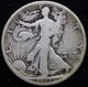 1917 S 50C  Walking Liberty Half Dollar VERY GOOD #V64