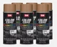 SEM 15173 Color Coat Camel Flexible Auto Body Paint 12 oz each (6 Pack)