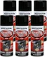 Rust-Oleum 252462 Automotive Enamel Spray Paint, 12 oz, Gloss Black, (6 Pack)
