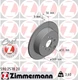 Zimmermann 590.2578.20 Brake Disc for Fengxing, Lifan, Toyota, Toyota (FAW)