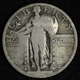 1920-D Standing Liberty Silver Quarter VG E263 USEM