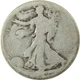 1919 D Liberty Walking Silver Half Dollar AG About Good SKU:CP1449