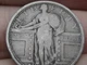 1917 D Standing Liberty Quarter, Variety 1, Type 1, Denver, Fine/VF Details