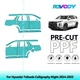PreCut Paint Protection PPF Kit For Hyundai Palisade Calligraphy Night 2024-2025