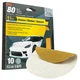 3M AUTO 80-GRIT 6" 10-SANDING DISC | 1-STEP REMOVE Paint Rust StikIt SANDPAPER