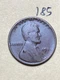 1924-D LINCOLN WHEAT CENT, Low Mintage DATE, #185