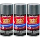 Duplicolor BGM0347 (3-Pack) Aerosol Paint for GM 15 WA8573, Metallic Medium Gray