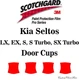 3M Scotchgard Paint Protection Film Pro Series Clear Shield 2021 Kia Seltos