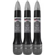 Duplicolor AFM0360 (3-Pack), Scratch Fix Paint Pen for Ford CX, Dark Shadow Gray