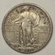 1917-D Standing Liberty Quarter .25. Type 1 EF.