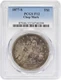 1877-S Trade Silver Dollar F12 Chop Mark PCGS
