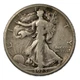1923 S Walking Liberty Silver Half Dollar 50c Fine FN F+