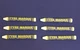 6 White Markal Tyre Marque Crayons Tire Rubber Glass Metal Auto Repair 