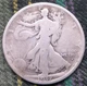 1917 D Liberty Walking Silver Half Dollar, USA 50C, Obv D Mint Mark, Bold Date