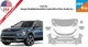 For KIA Niro 2023-2025 Front Paint Protection Film PreCut Kit PPF