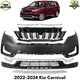 Front Bumper Cover Primed Plastic & Grille Assembly For 2022-2024 Kia Carnival