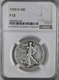 1920-D  50C  WALKING LIBERTY HALF DOLLAR  "DENVER"  NGC F12  #8405242-025