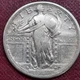 1917 D Type 1 Standing Liberty Quarter 25c Better Grade #100239