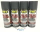 VHT SP671-4 PACK High Temperature SATIN BLACK Roll Bar and Chassis Paint - 11 oz