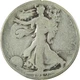 1919 D Liberty Walking Silver Half Dollar G Good Details SKU:CP1424