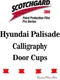 3M Scotchgard Paint Protection Film Pro Series 2021 2022 Hyundai Palisade 