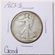 1923-S 50C Walking Liberty Half Dollar in Good Condition #7068