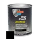  POR-15 INC 45904 Top Coat DTM Paint, 1 qt Can, Chassis Black, Liquid, 30 to 60 