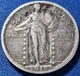1919-S Standing Liberty Quarter - BOLD FULL DATE!  Crusty Original Look, Nice!