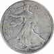 1917-D Walking Liberty Silver Half Dollar Reverse EF Uncertified #241