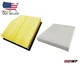 ENGINE AIR FILTER + CABIN AIR FILTER FOR IS300 IS350 RC300 RC350 GS350 GS450h