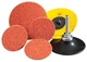 Fits Norton 62334 Speed Lok&reg; Tr Norton Blaze 3" Disc, 80 Grit