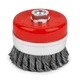 Titan 3-1/2 in. Knotted Wire Cup Brush