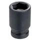 Grey Pneumatic 908MG 1/4" Drive x 8mm Magnetic Standard Socket