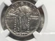 1917D Standing Liberty 90% Quarter Type 2 AU DETAILS REV SCRATCHED