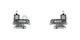 ULO Rear Light Bulb Holders Pair For MERCEDES W221 05-09 2218200277 2218200177