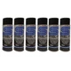 STEEL-IT 1012D Polyurethane Protective Spray Coating 12oz Can Black 6 Pack kit