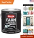 Versatile 1 Gallon Krylon High Gloss Brush-On Paint - Black for Tough Projects