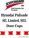3M Scotchgard Paint Protection Film Pro Series 2020 2021 2022 Hyundai Palisade