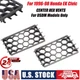 Pair For 1996-98 Honda EK Civic CENTER HEX VENTS Fit ONLY USDM STYLE TRIM Black