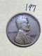 1924-D LINCOLN WHEAT CENT, "FINE" CONDITION, Low Mintage DATE, #197