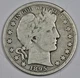 1895-o Barber Half. "LI-TY"  of Liberty is Visible.  VG.   197678
