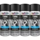 Duplicolor TP101 (4-Pack), Automotive Tire Paint, Black, 11 oz Aerosol