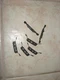 LOT OF 6 BMW A-Pillar Drip Moulding Seal Trim Clip Clamp 7258183 51137258183