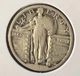 1920-D STANDING LIBERTY SILVER QUARTER GRADES GOOD+ ACTUAL COIN  #8834