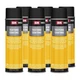 SEM 39853 Black Bumper Dashboard Plastic Spray Texture Coating 16 oz (6 Pack)