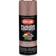 (6)- Krylon Fusion All-In-One 12 Oz. Metallic Spray Paint, Rose Gold K02700007