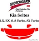 3M Scotchgard Paint Protection Film Pro Series Clear Shield 2021 Kia Seltos